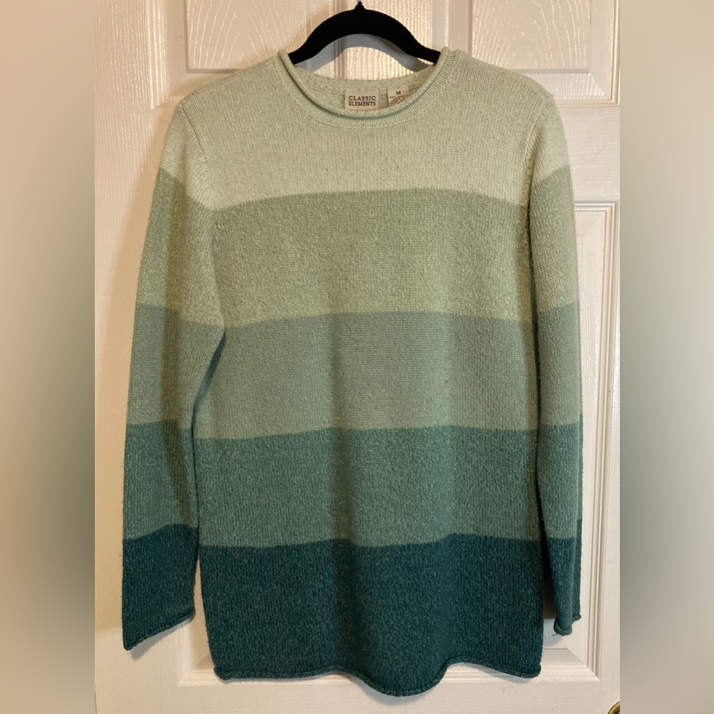 Classic Elements ombré sweater